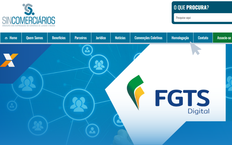 Setor de Homologação do Sindicato avisa: FGTS Digital já está valendo