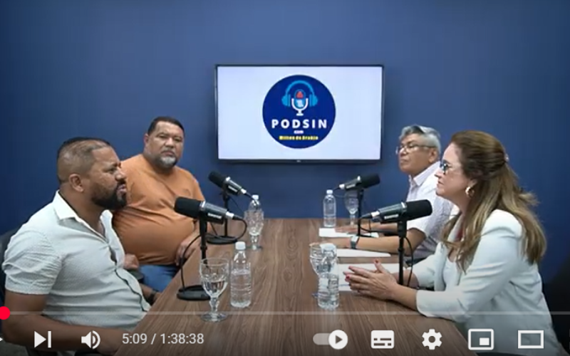 PODSIN com Milton de Araújo - EP3 - Convidados: Vereadores Dika Xique Xique e Romildo Antonio