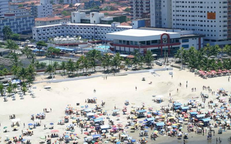 Centro de Lazer na Praia