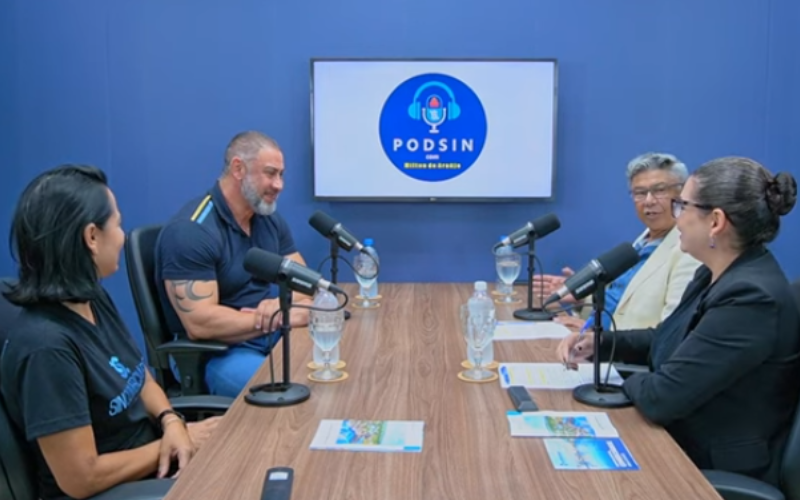 PODSIN com Milton de Araújo - EP13 - Convidados: Elisangela Borges e José Roberto Venerando