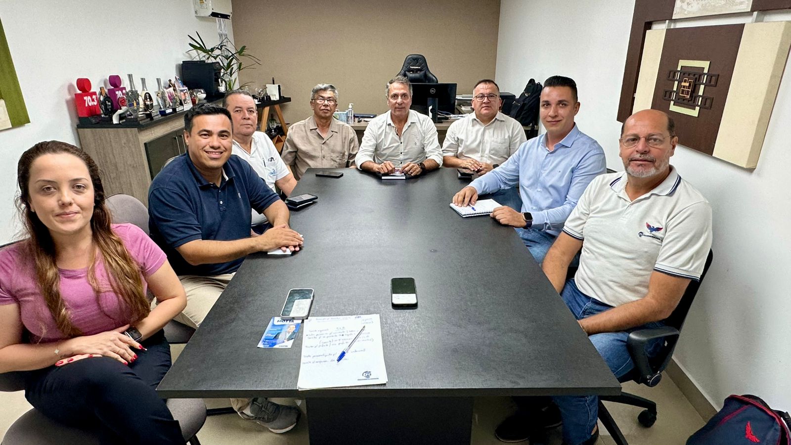 Milton participa de importante reunião em Bragança Paulista