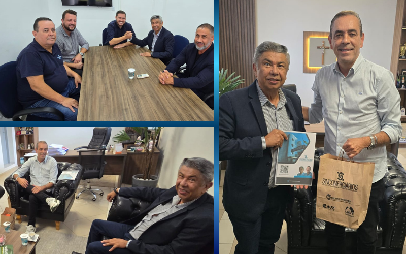 Milton de Araújo visita prefeitura de Várzea Paulista