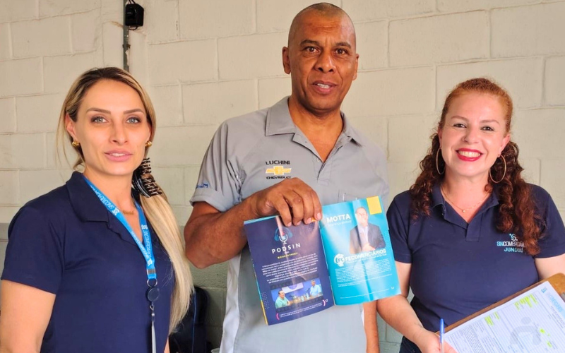 Diretoria fortalece trabalho de base do Sincomerciários de Jundiaí e Região