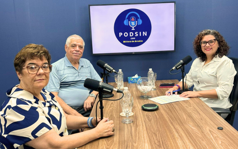 PODSIN com Milton de Araújo - EP37 - Convidados: Fé Juncal e Paulo Mendonça PODSIN com Milton de Araújo - EP37 - Convidados: Fé Juncal e Paulo Mendonça