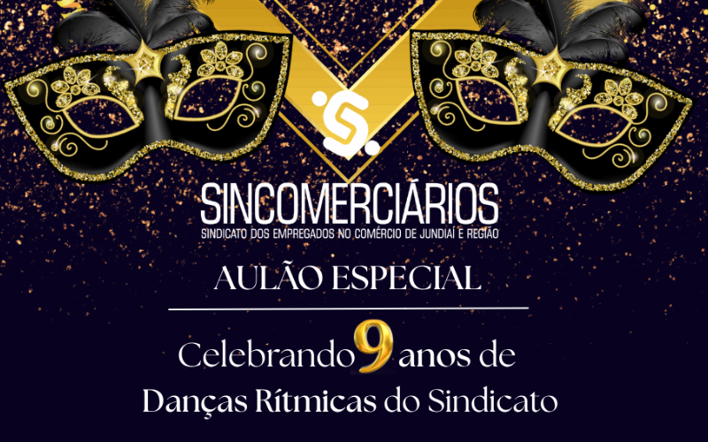 Aulão Especial celebra nove anos de Danças Rítmicas do Sincomerciários de Jundiaí e Região
