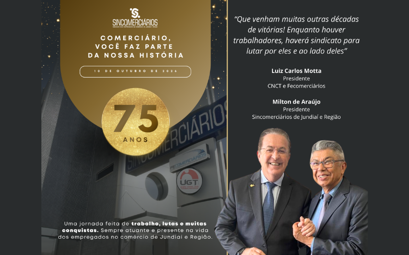 75 ANOS DE COMPROMISSO COM A CATEGORIA